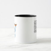 Lustige Bürohierarchie & Chef Tasse (Zentrum)