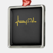 lustige Busfahrerin Geschenk Liebe Schulbus Ornament Aus Metall (Links)