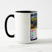 Lustige Busy Ish Kaffeetasse Slacker-Geschenk (Links)