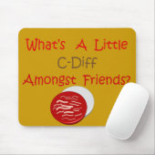 Lustige C-Diff Krankenschwester-T - Shirts u. Mousepad (Mit Mouse)