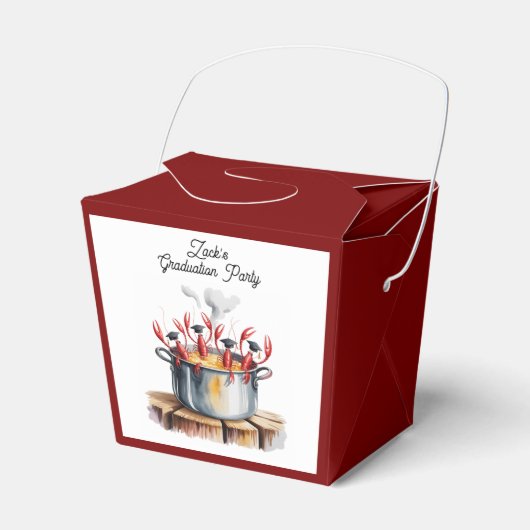 Lustige Cajun-Abschlussfeier-Geschenke Geschenkschachtel (Vorderseite)