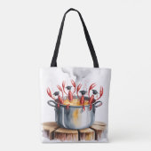 Lustige Cajun-Abschlussfeier Tasche (Rückseite)