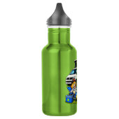 Lustige Camper Van Rough Life Wasserflasche (Links)