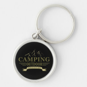 Lustige Camping-Camper-Sprüche für Camper Schlüsselanhänger
