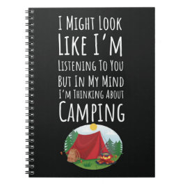 Lustige Camping-Geschenke Camper Humor Zitat Outdo Notizblock