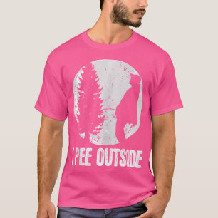 Lustige Camping-Shirts für Männer I Pee Outside Un T-Shirt