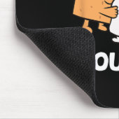 Lustige Camping-S'mores-Gruppenumarmung Süße S'mor Mousepad (Ecke)