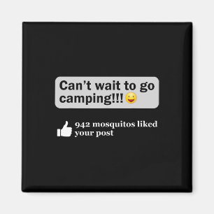 Lustige Camping-Sprüche Humor Outdoor-Witz Camping Magnet