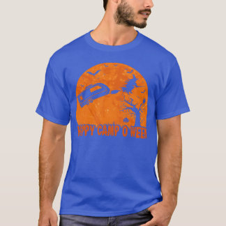 Lustige Camping-Zitat Halloween Happy Camp O Ween T-Shirt