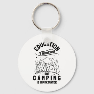 Lustige Camping-Zitate Schlüsselanhänger