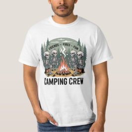 Lustige Campingfeuer Freunde Lustige Camping-Crew  T-Shirt