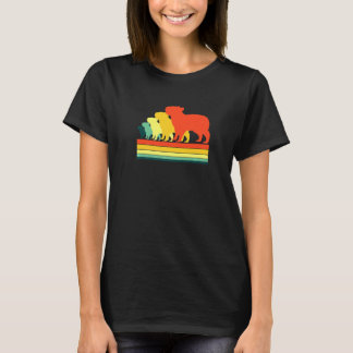 Lustige Capibara-Wildtier-Tier Vintage-Capybara T-Shirt