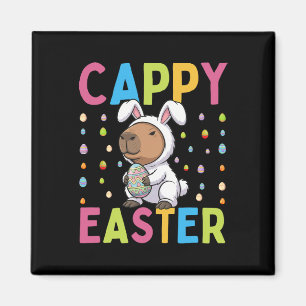 Lustige Cappy Ostern Capyra Tierliebhaber Ostern C Magnet