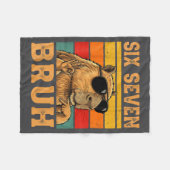 Lustige Capybara 67 Meme Six Seven Bruh Jungen Tee Fleecedecke (Vorderseite (Horizontal))