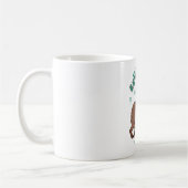 Lustige Capybara-Anatomie Kaffeetasse (Links)