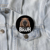 Lustige Capybara Bruh  Button (Beispiel)