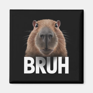 Lustige Capybara Bruh  Magnet