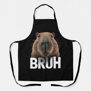 Lustige Capybara Bruh  Schürze