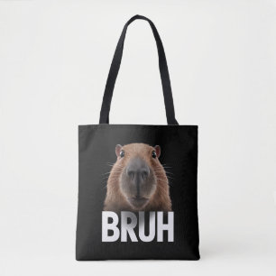 Lustige Capybara Bruh  Tasche