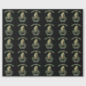 Lustige Capybara-Chaos-Monitor-State-Testing-Editi Geschenkpapier (Flach)