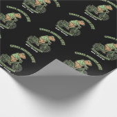 Lustige Capybara-Chaos-Monitor-State-Testing-Editi Geschenkpapier (Ecke)