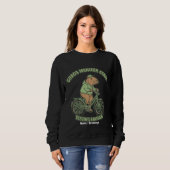Lustige Capybara-Chaos-Monitor-State-Testing-Editi Sweatshirt (Vorne ganz)
