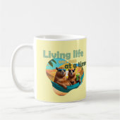 lustige Capybara Liebhaber Geschenk ,niedliche Cap Kaffeetasse (Links)
