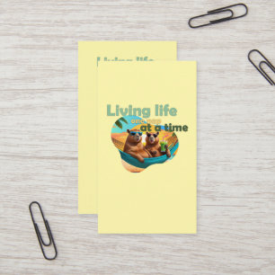 lustige Capybara Liebhaber Geschenk ,niedliche Cap Visitenkarte