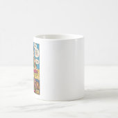 Lustige Capybaras Eroberer Von Sofas Comic Kaffeetasse (Mittel)