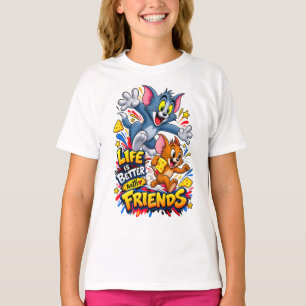 Lustige Cartoon-Jagd – Das Leben ist besser mit Fr T-Shirt