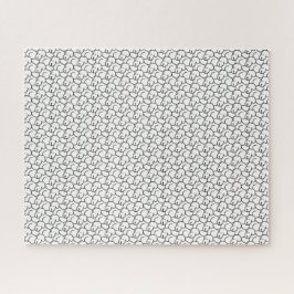 Lustige Cartoon sitzende Hunde  Puzzle