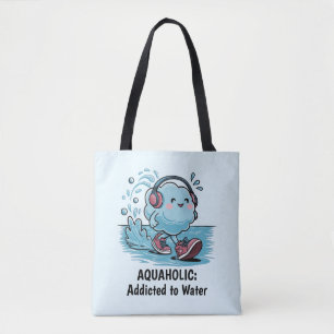 Lustige Cartoon-Wolke Tasche