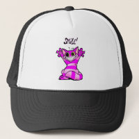 Lustige Cartoonkatze, Lächeln