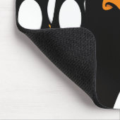 Lustige Cartoonpenguin-Armee Mousepad (Ecke)