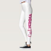 lustige CAT MOMMA-Typografie | Leggings (Links)