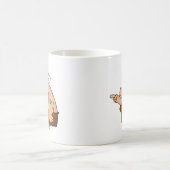 Lustige Cavewoman Kaffeetasse (Mittel)