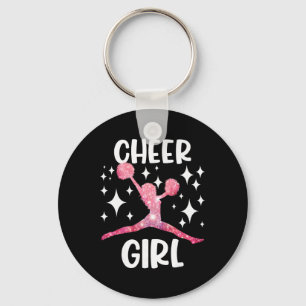 Lustige Cheer Girl Cheerleader Cheerleading Jubeln Schlüsselanhänger