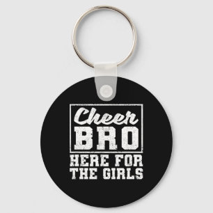 Lustige Cheerleading-Brüder Jungs Cheer Bro hier f Schlüsselanhänger
