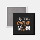 Lustige Cheerleading-Mutter Fußll Und Cheer-Mutter Magnet (Vorderseite/Rückseite)