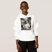 Lustige Chef Capybara, Kinder Hoodie (Vorne ganz)