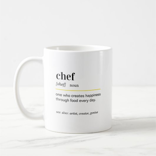 Lustige Chef-Definition Geschenk Kaffeetasse (Links)