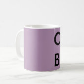 Lustige Chef-Kaffee-Tassen, BEFOLGEN Kaffeetasse (Vorderseite Links)