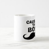 Lustige CHEF Kaffee-Tassen, Schnurrbart Kaffeetasse (Mittel)