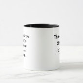 Lustige Chef-Tasse - profundes Chef-Zitat Tasse (Zentrum)