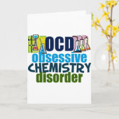 Lustige Chemie Karte (Gelbe Blume)