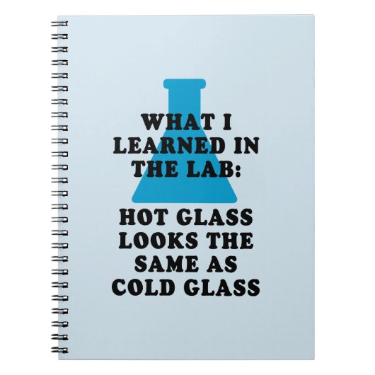 Lustige Chemie-Labrador-Anmerkungen Notizblock (Vorderseite)