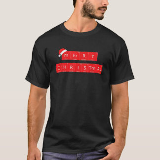 Lustige Chemie-Nerd-Lehrer-Geek-Geschenk Weihnacht T-Shirt