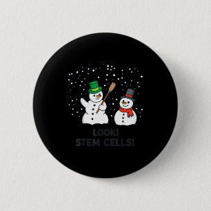 Lustige Chemie Weihnachten Wissenschaft Lehrer Loo Button