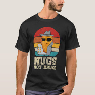 Lustige Chicken Nuggets - Nugs Nicht Drogen Vintag T-Shirt