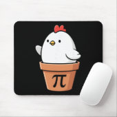 Lustige Chicken Pot Pie 3,14 Pi Zahl Mathematikleh Mousepad (Mit Mouse)